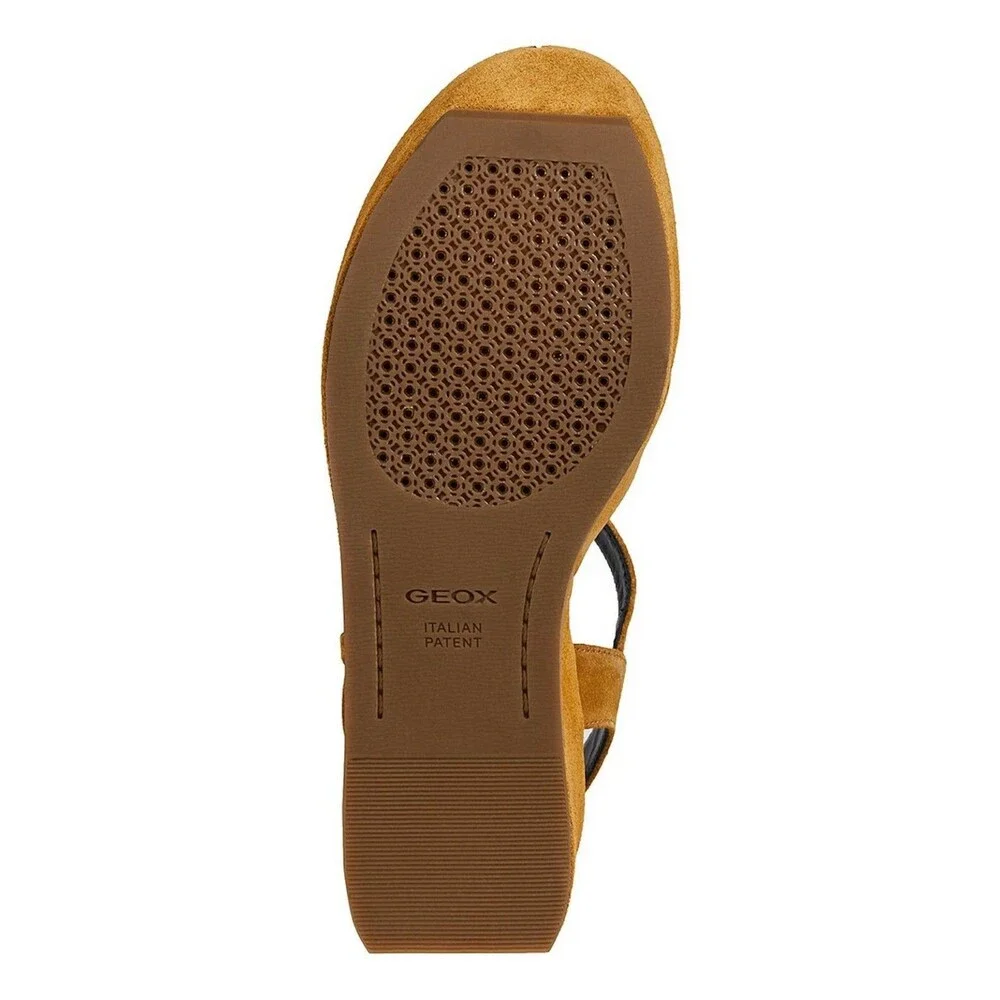 Geox Curry Zerfie Suede Sandal